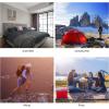 imageKingCamp 3D SelfInflating Camping Mat Foam Sponge Sleeping Pad Polyester Fiber Waterproof Lightweight and TearProof for Outdoor Backpacking Traveling 78x30x3 RValue 95