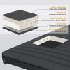 imageKingCamp 3D SelfInflating Camping Mat Foam Sponge Sleeping Pad Polyester Fiber Waterproof Lightweight and TearProof for Outdoor Backpacking Traveling 78x30x3 RValue 95