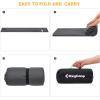 imageKingCamp Camping Blanket Waterproof Sandproof Portable Lightweight Packable Windproof TravelFriendly for Park Beach Stadium Concert OutdoorDarkgrey
