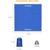 imageKingCamp Camping Tarp UPF50 Lightweight Tent Tarp Hammock Shade for Camping Trips Fishing or Picnics Portable WaterproofBlue 16410ft
