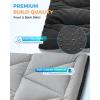 imageKingCamp Cot Mattress Portable Lightweight Camping Sleeping Mat Soft Comfortable NonSlip Cot Pad for Camp Cot RV Bunk ampamp Twin BedsDelta Grey L 16 lb