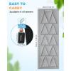 imageKingCamp Cot Mattress Portable Lightweight Camping Sleeping Mat Soft Comfortable NonSlip Cot Pad for Camp Cot RV Bunk ampamp Twin BedsDelta Grey L 16 lb