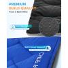 imageKingCamp Cot Mattress Portable Lightweight Camping Sleeping Mat Soft Comfortable NonSlip Cot Pad for Camp Cot RV Bunk ampamp Twin BedsDiamond Navy L 16 lb