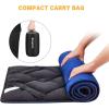 imageKingCamp Cot Mattress Portable Lightweight Camping Sleeping Mat Soft Comfortable NonSlip Cot Pad for Camp Cot RV Bunk ampamp Twin BedsDiamond Navy XL 16 lb