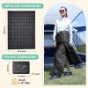 imageKingCamp Down Camping Blanket  Packable Lightweight Travel Blanket for Stadium Camping Backpacking Compact ampamp Water Resistant ampamp Warm Airplane QuiltLargeblack