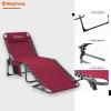 imageKingCamp Folding Outdoor Chaise LoungeWine2