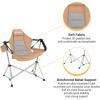 imageKingCamp Hammock Camping Chair Swinging Portable Folding Camp Chairs for Adults 400lbs Heavy Duty Foldable Oversized Rocker with Aluminum Alloy Frame Cup Holder Pillow for Outdoor Beach Patio Sport