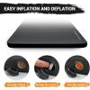 imageKingCamp Self Inflating Camping Mat Double Sleeping Pad for 2 Person Waterproof and 3D Warm Portable Large Thick Self Inflatable Foam Air Mattress Outdoor Camping Travel 79x 50x 3 R Value 95 Black