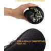 imageKingCamp Unisex Warm Camping Slippers Soft Winter Slippers with Non Slip Rubber Sole ampamp Carry BagCamouflage