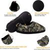 imageKingCamp Unisex Warm Camping Slippers Soft Winter Slippers with Non Slip Rubber Sole ampamp Carry BagCamouflage
