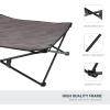 imageKingsCamp Elevated Dog Bed Portable Raised Beds Stable Folding Dog Cot Dog Camping Bed for Outdoor Travel with Washable MeshMedium