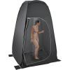 imageKingCamp Camping Shower Tent Pop Up Changing Tent Portable Dressing Room Privacy Tent for Portable Toilet Pop Up Pod with Carry Bag