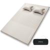 imageKingCamp Sleeping Pad DoubleSingle Self Inflating Mat Air Mattress for Camping Lightweight Compact Foam Pads for Outdoor Backpacking Tent Traveling Hiking BuiltinDetached Pillows ampamp Storage Bag
