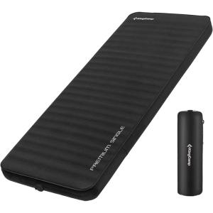 imageKingCamp 3D SelfInflating Camping Mat Foam Sponge Sleeping Pad Polyester Fiber Waterproof Lightweight and TearProof for Outdoor Backpacking Traveling 78x30x3 RValue 95