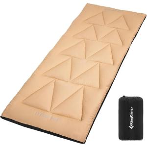 imageKingCamp Cot Mattress Portable Lightweight Camping Sleeping Mat Soft Comfortable NonSlip Cot Pad for Camp Cot RV Bunk ampamp Twin BedsDelta Khaki L 16 lb