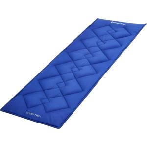 imageKingCamp Cot Mattress Portable Lightweight Camping Sleeping Mat Soft Comfortable NonSlip Cot Pad for Camp Cot RV Bunk ampamp Twin BedsDiamond Navy XL 16 lb