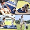 imageKingCamp 45 F Kids Sleeping Bag Lightweight Waterproof ampamp Compact Flannel Sleeping Bags Cold Weather ampamp Warm Youth Essentials Gear Accessories for Camping Fits 1012 Children up to 55quot Tall86F 446F Navy Left