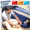 imageKingCamp 45 F Kids Sleeping Bag Lightweight Waterproof ampamp Compact Flannel Sleeping Bags Cold Weather ampamp Warm Youth Essentials Gear Accessories for Camping Fits 1012 Children up to 55quot Tall86F 446F Navy Left