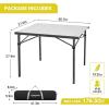imageKingCamp Aluminum Folding Camp Table  Lightweight Portable Roll Up for Outdoor Camping Picnic BarbecueBlackSilver401x276 45person