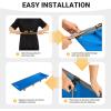 imageKingCamp Camping Cot Folding Portable Heavy Duty Ultralight Cots for Adults Camping Tent Hiking Backpacking Mountaineering Travel Indoor Outdoor Indoor Base Camp with Pillow Support 265 LbsBlue