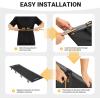 imageKingCamp Camping Cot Folding Portable Heavy Duty Ultralight Cots for Adults Camping Tent Hiking Backpacking Mountaineering Travel Indoor Outdoor Indoor Base Camp with Pillow Support 265 LbsBlack