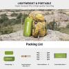 imageKingCamp Camping Cot Folding Portable Heavy Duty Ultralight Cots for Adults Camping Tent Hiking Backpacking Mountaineering Travel Indoor Outdoor Indoor Base Camp with Pillow Support 265 LbsGreen