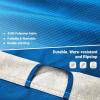 imageKingCamp Camping Cot Folding Portable Heavy Duty Ultralight Cots for Adults Camping Tent Hiking Backpacking Mountaineering Travel Indoor Outdoor Indoor Base Camp with Pillow Support 265 LbsBlue