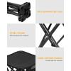 imageKingCamp Camping Stool Small Protable Folding Stool Mini Lightweight Backpacking Slacker Chair for Outdoor Camping Hiking Fishing Traveling PicnicBlack