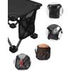 imageKingCamp Camping Stool Small Protable Folding Stool Mini Lightweight Backpacking Slacker Chair for Outdoor Camping Hiking Fishing Traveling PicnicBlack