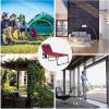 imageKingCamp Chaise Lounge Chairs Outdoor Foldable Patio Sun Chair for Outside Camping Sunbathing Beach Lawn Pool Garden Yard Folding Lightweight Heavy Duty Portable Adjustable Lounge with PillowWine2 Pack