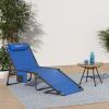 imageKingCamp Chaise Lounge Chairs Outdoor Foldable Patio Sun Chair for Outside Camping Sunbathing Beach Lawn Pool Garden Yard Folding Lightweight Heavy Duty Portable Adjustable Lounge with Pillow