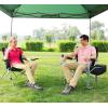 imageKingCamp Directors Chair with Side Table Portable Folding Camping Chairs 300lbs Heavy Duty Seat with Pocket Breathable Mesh Back ampamp Compact Design for Camping Hiking Backpacking FishingBlack  Grey