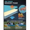 imageKingCamp Double Sleeping Pad Inflatable Camping Mattress 2 Person with Removable Foam Cover ampamp Pump Sack Queen Sleeping Mat Camping Essentials for Outdoor Tent Car GreenAir  Foam 4 BlueBlack