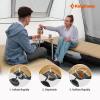 imageKingCamp Double Sleeping Pad Inflatable Camping Mattress 2 Person with Removable Foam Cover ampamp Pump Sack Queen Sleeping Mat Camping Essentials for Outdoor Tent Car GreenKhaki