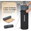 imageKingCamp Double Sleeping Pad Inflatable Camping Mattress 2 Person with Removable Foam Cover ampamp Pump Sack Queen Sleeping Mat Camping Essentials for Outdoor Tent Car GreenKhaki