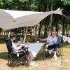 imageKingCamp Folding Camping Chair Oversized Portable Lawn Chair Padded Quad Chair with Cup Holder and Carry Bag Heavy Duty Supports 300lbs for Outdoor Fishing Picnic Sports Grey