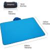imageKingCamp Hooded Stadium Blanket Waterproof Camping Blanket Windproof Fleece Blanket Portable Outdoor Blanket Waterproof Picnic Blanket Wearable Hooded Blanket for Sports Concerts Park Travel Hiking Blue 78quot X 57quot