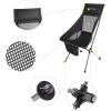imageKingCamp Lightweight High Back Camping Chair Compact Folding Ultralight Camping Chair for Lawn Traveling Picnic