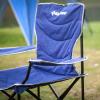 imageKingCamp Outdoor Folding Camping Oversized Portable Padded Quad Chair with Cup Holder and Carry Bag Heavy Duty Supports 300lbs for Fishing Picnic Sports Navy 374quot x 228quot x 389quot