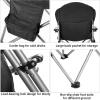 imageKingCamp Oversized Camping Folding Chair Heavy Duty 450 LBS with Lumbar Support Padded Outdoor Chair with Cup Holder Camp Lawn Chair with Cooler Bag for Sports Garden Beach Fishing
