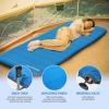imageKingCamp Self Inflating Air Mattress R 65 Foam Sleeping Pad for Single Adult 3quot Thick Camping Mat Camping Essentials with Perforated Foam Core for Outdoor Tent Cot Car Backpacking BlueCharcoal