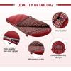 imageKingCamp Sleeping Bag for Adults Cold Weather ampamp Warm Extra Wide Big ampamp Tall XL Portable Waterproof Flannel Sleeping Bags Essentials Gear Accessories for Camping Backpacking Hiking Indoor ampamp OutdoorThermal Pod 46lbs Red