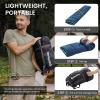 imageKingCamp Sleeping Bag for Adults Cold Weather ampamp Warm XL Big and Tall Flannel Sleeping Bags with Compression Sack Portable Waterproof Essentials Gear Accessories for Outdoor Camping75 x 33  539F NAVY
