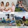 imageKingCamp Sleeping Bag for Adults Cold Weather ampamp Warm XL Big and Tall Flannel Sleeping Bags with Compression Sack Portable Waterproof Essentials Gear Accessories for Outdoor Camping75 x 33  539F NAVY