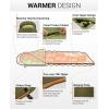 imageKingCamp Sleeping Bag for Adults XL Size for Big ampamp Tall Individuals 34 Season Sleeping Bag Cold ampamp Warm Weather 100 CottonLining Compact with Compression Sack for Backpacking Camping HikingDown 266f 536f