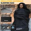 imageKingCamp Sleeping Bag for Adults XL Size for Big ampamp Tall Individuals 34 Season Sleeping Bag Cold ampamp Warm Weather 100 CottonLining Compact with Compression Sack for Backpacking Camping HikingHollow Fibers 392f 626f