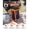 imageKingCamp Sleeping Bag for Adults XL Size for Big ampamp Tall Individuals 34 Season Sleeping Bag Cold ampamp Warm Weather 100 CottonLining Compact with Compression Sack for Backpacking Camping HikingDown 266f 536f