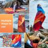 imageKingCamp Ultralight Camping Blanket Packable Down Alternative Puffy Printed Wearable Blanket with Snap Buttons ampamp Corner Loops Weatherproof Quilt for Outdoor Travel Stadium 79quotL x 57quotW STARRYSKYPeak