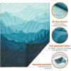 imageKingCamp Ultralight Camping Blanket Packable Down Alternative Puffy Printed Wearable Blanket with Snap Buttons ampamp Corner Loops Weatherproof Quilt for Outdoor Travel Stadium 79quotL x 57quotW STARRYSKYCyan