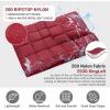 imageKingCamp Ultralight Camping Blanket Packable Down Alternative Puffy Wearable Blankets Weatherproof Warm Package Quilt with Snap Buttons ampamp Corner Loops for Outdoor Travel Stadium 69quotL x 53quotW BLACKGrid Wine